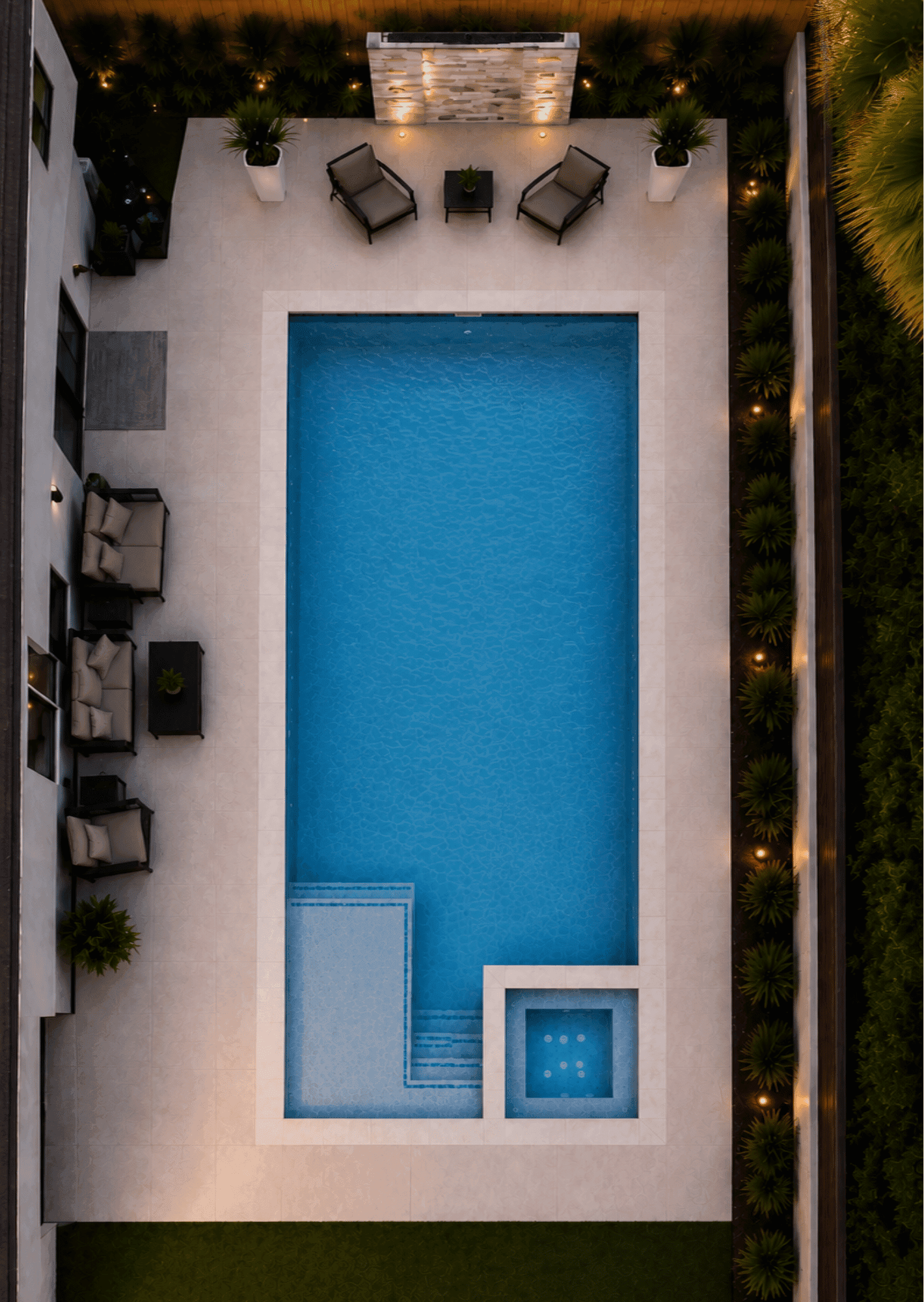 Landscape interactive map of available pool advertising positions